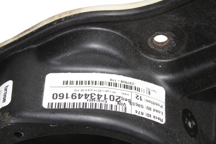 фото №7, Подъемник стекла задних правых дверь jeep cherokee kl 68227456aa 2.0l