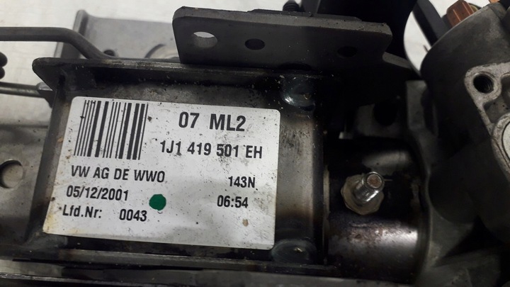 фото №10, Колонка кермова 1j1419501eh vw golf iv asz
