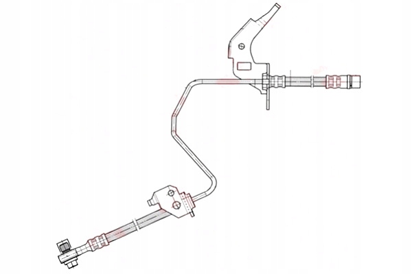 фото №11, Шланг гальмівний trw автомобільний phd567