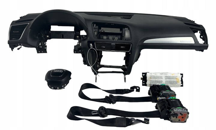 фото №1, Панель консоль подушка безпеки ремені замок запалювання ключ audi q5 i 8r