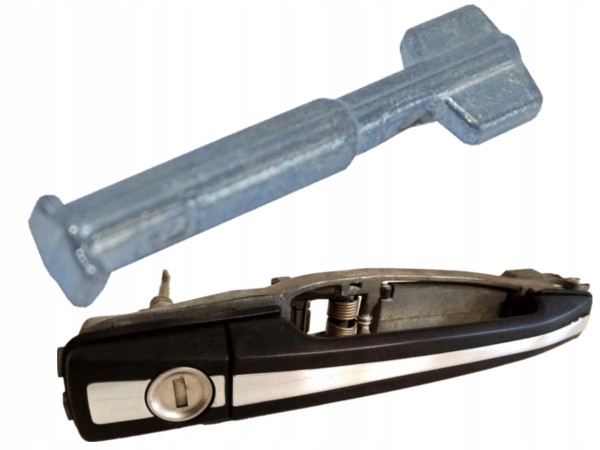 фото №1, Замок ручка двері перед wiosełko do mercedes w124