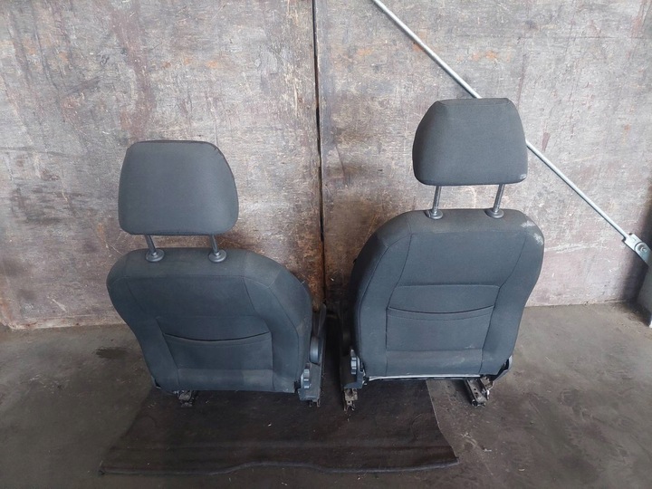 фото №8, Сидіння комплект лівий праві диван зад + обшивки skoda fabia ii універсал