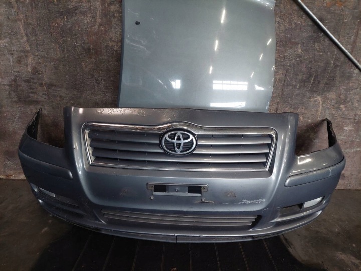 фото №11, Комплектный перед капот бампер крылья лампы toyota avensis t25 1e5