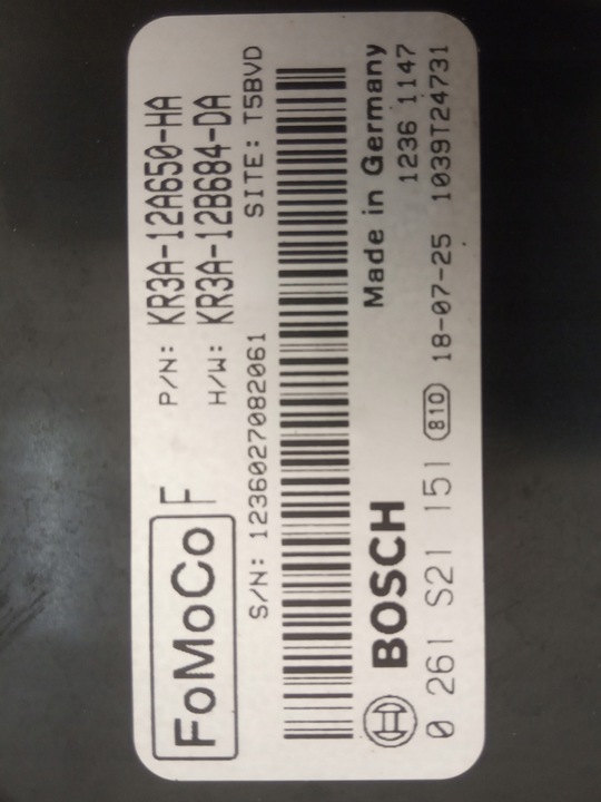 фото №5, Mustang 19- компьютер блок управления двигателя 2.3 usa