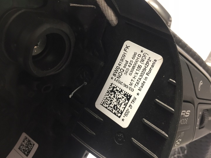 фото №11, Audi rs4 rs5 8w руль мультифункция лепестки 8w0419091