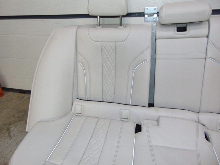 фото №11, Bmw g30 5 рестайлінг комплектні салон сидіння диван now org nappa weis