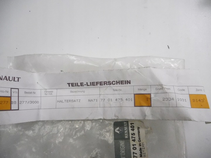 фото №8, Кронштейни дах renault megane ii оригінальний номер 7701475401