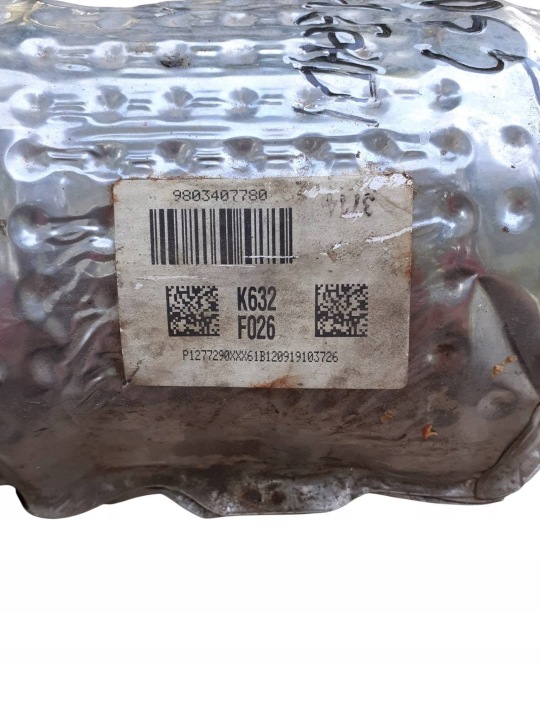 фото №5, Katalizator/dpf citroen ds5 9803407780 1.6 ehdi
