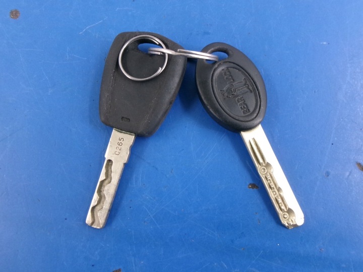 фото №8, Fiat linea 1.4 8v замок запалювання trw 01098401 імобілайзер 2ключі