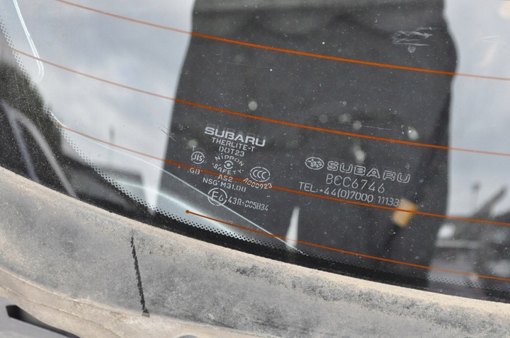 фото №12, Subaru outback iv крышка багажника зад задняя