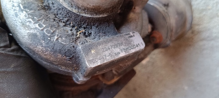 фото №5, Турбонагнетатель турбина bmw e46 2.0 d 2247297h