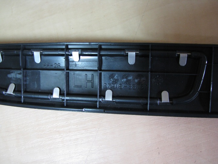 фото №3, Планка порог левый зад toyota camry 2017-