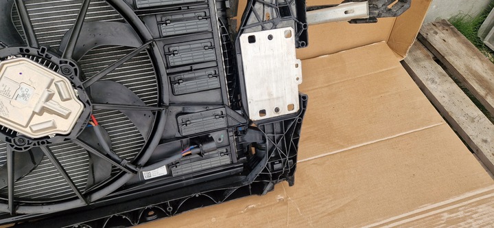 фото №10, Pas переднє радіатор балка audi q5 рестайлінг 80a 2.0 tdi комплектний