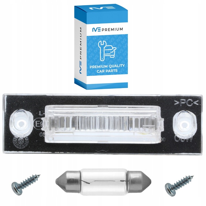 фото №1, Лампа номерного знака реєстраційний fiat stilo 2001-2007