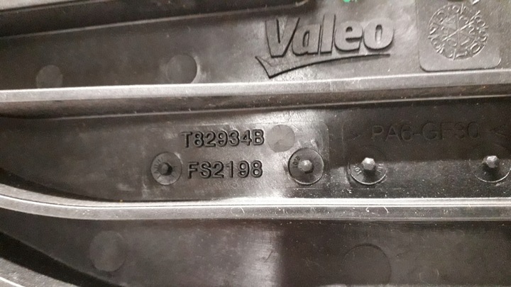 фото №12, Renault scenic kadjar / qashqai вентилятор радиатор 21481hv80a fs2198 новый