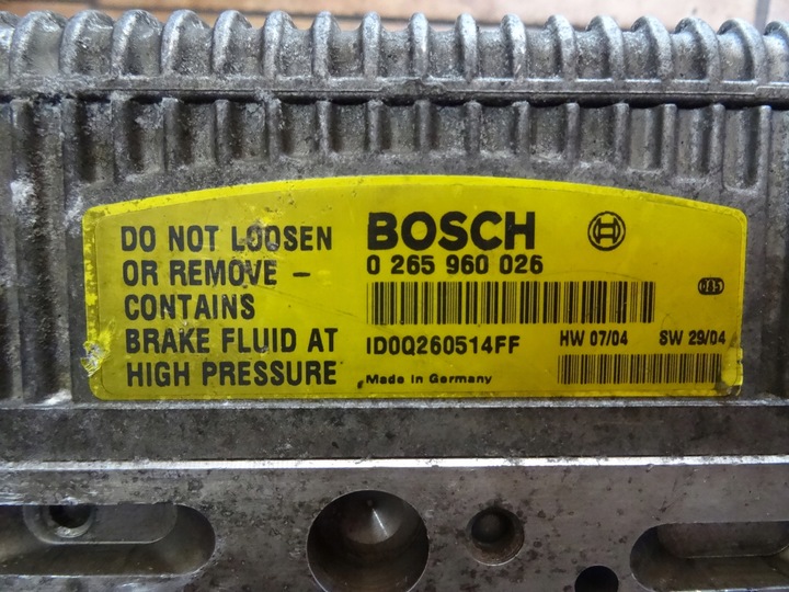 фото №7, W211 2.7d 02' насос abs 0265960026