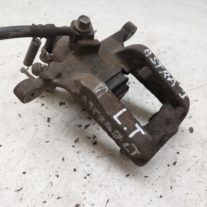 фото №6, Opel astra j супорт гальмівний лівий зад чавунний