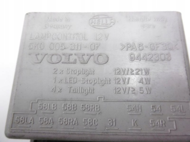фото №6, Volvo s70 v70 реле модуль 9442303