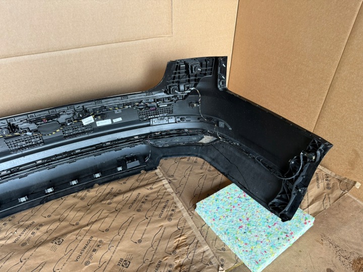 фото №10, Audi a8 d5 длинный бампер задний 6 pdc установка диффузор ly9t 4n0807511a 2017r
