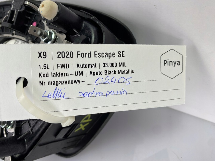 фото №8, Подушка водителя подушка безопасности ford втулка стабилизатора 2020+ usa kuga mk3