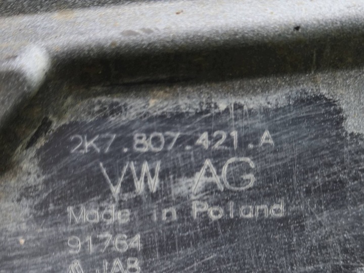фото №10, Vw caddy 20- бампер задній 4xpdc 2k7807421a