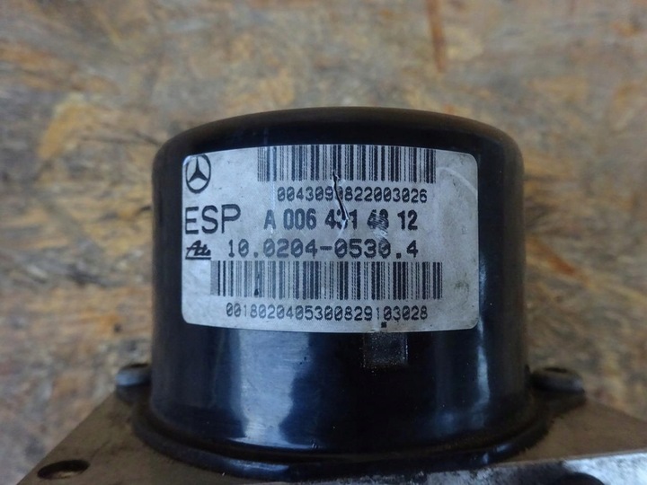 фото №8, Mercedes cl203 clc 1.8 компрессор насос abs a0375453632 a0064314812