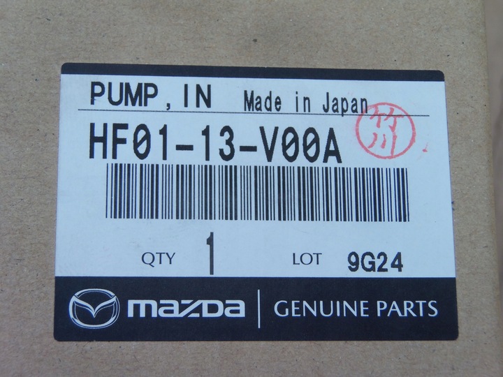 фото №9, Насос вприскувальний mazda hf01-13-v00a