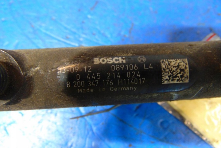 фото №9, Nissan primera p12 1.9dci паливна рейка  0445214024