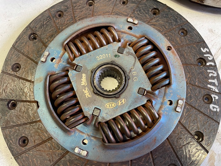 фото №5, Kia sportage iv 2wd 1.7 crdi сцепление прижим диск жёсткий