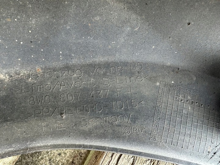 фото №11, Бампер перед переднее audi a4 b9 8w 8w0 2015- s-line 8w0807437f-l полный