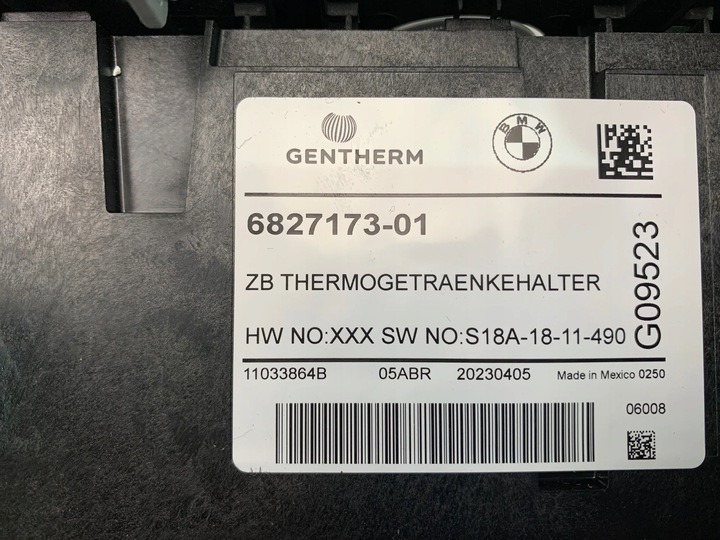 фото №6, Bmw xm x5 g05 g06 g07 держатель термический na напитки 6827173