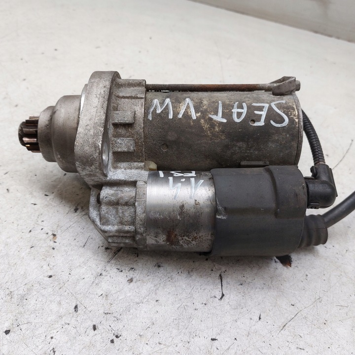фото №6, Volkswagen seat 1,4fsi стартер valeo 02z911023g