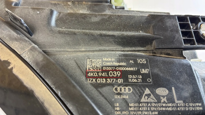 фото №9, Audi a6 s6 c8 4k 2019 лампы передние