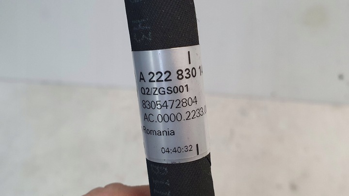 фото №7, Шланг кондиціонера mercedes s-klasa w222 a2228301402 новий 13-