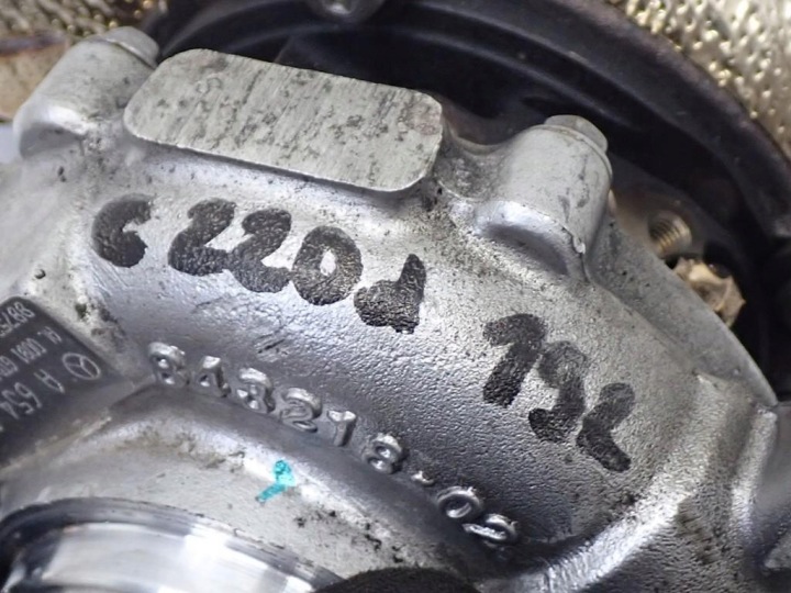 фото №9, Турбина регулятор a6540901901 mercedes c-klasa w205 c220 2.0 cdi 194km 19r