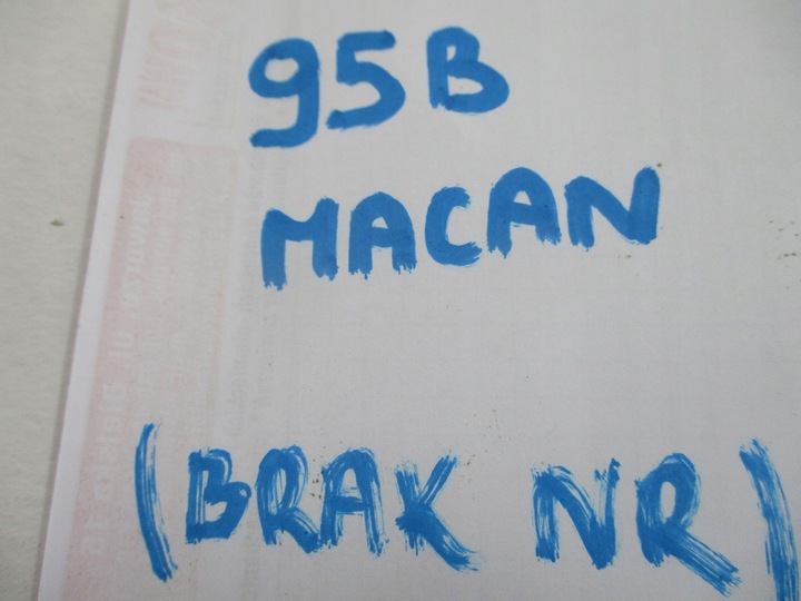 фото №5, Dekor повітропровід решітка porsche macan 95b