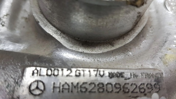 фото №5, Турбина турбонагнетатель a6280960399 mercedes ml w163 4.0cdi