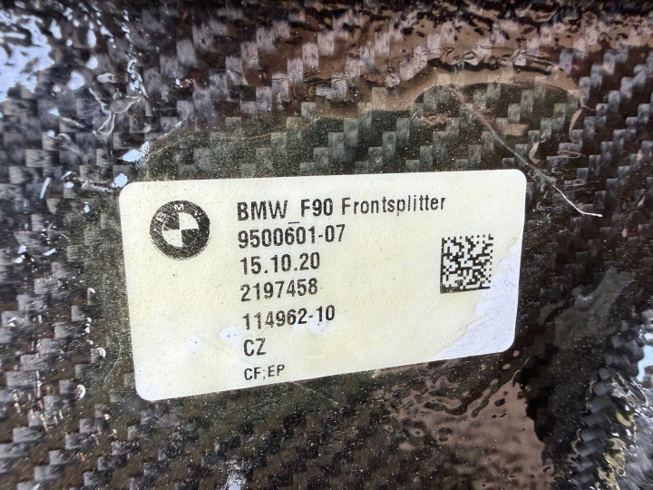 фото №11, Спойлер накладка карбон карбон bmw m5 f90 lci рестайлинг 9500601
