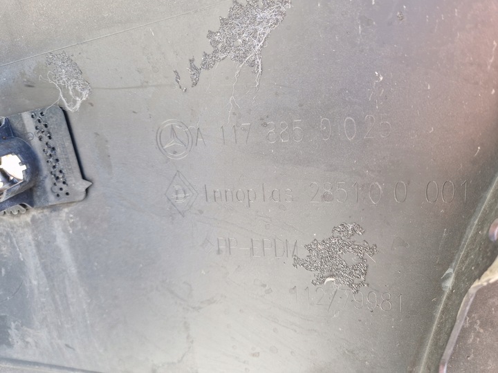 фото №9, Mercedes cla w117 бампер зад задний a1178850025