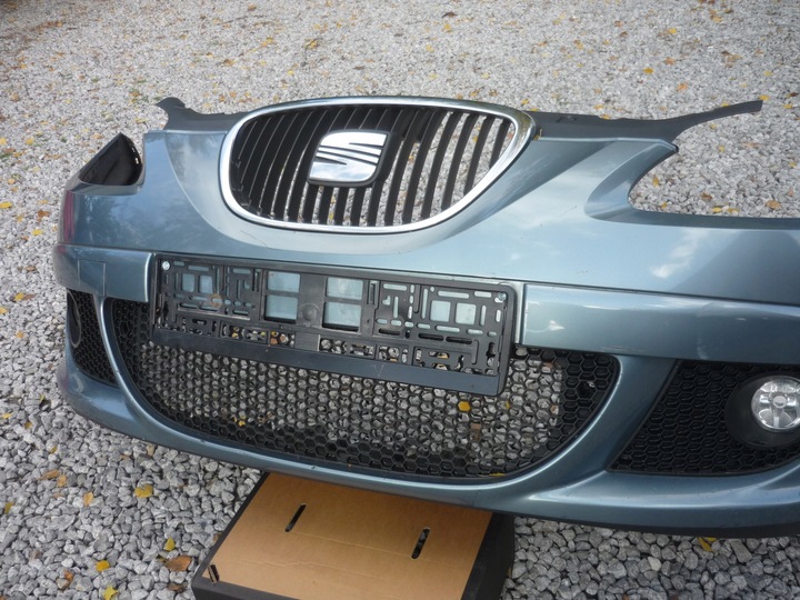 фото №8, Бампер перед комплектный seat altea toledo iii ls5v 2004-2009 хороший