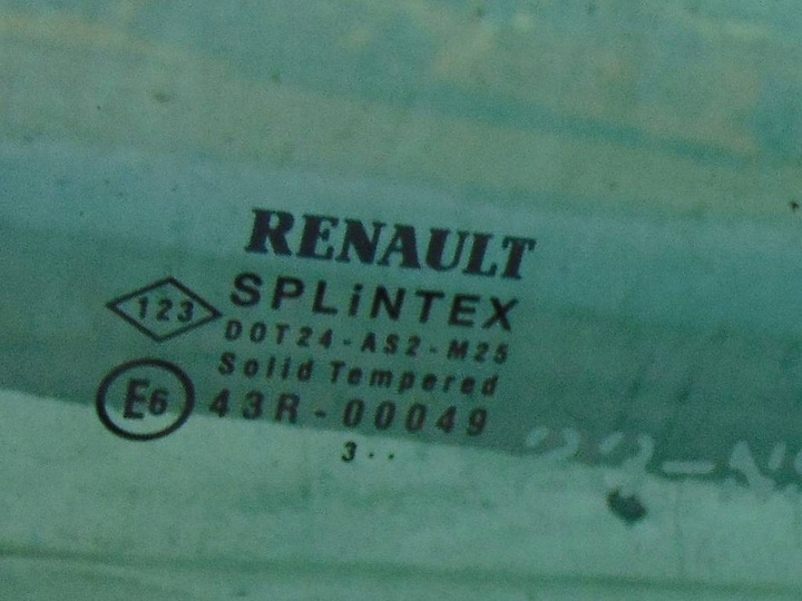 фото №3, Renault scenic ii 1.5 04r скло двері перед праві