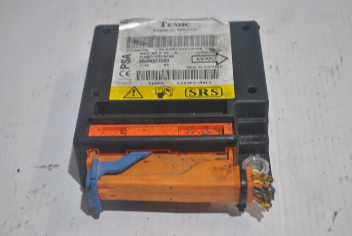 фото №1, Датчик модуль подушка безпеки citroen c2 9649003580