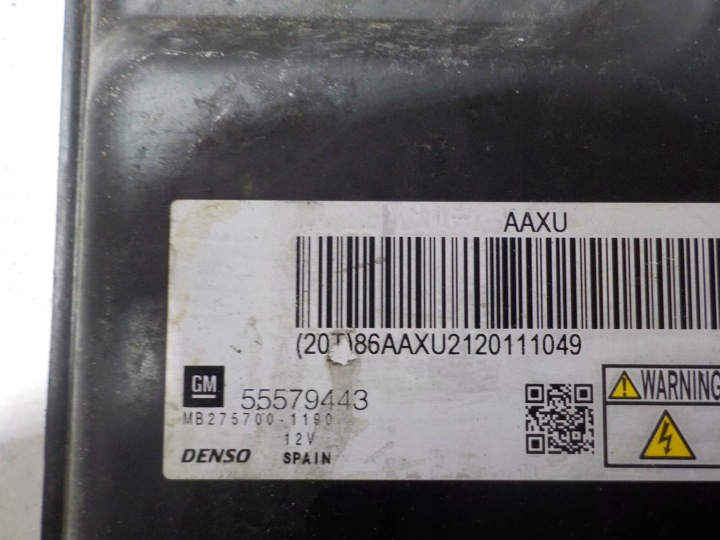 фото №8, Opel astra 2012r. 1.7 cdti блок керування двигуном (ебу, мізки двигуна, контролер двигуна) 55579443