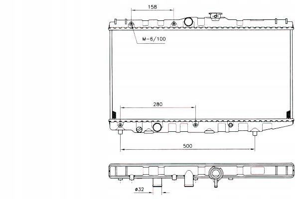 фото №2, Радиаторов двигателя toyota carina ii corolla 1.3/1.6