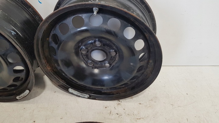фото №11, Vw golf caddy touran сталеві диски 15 5x112 et 47