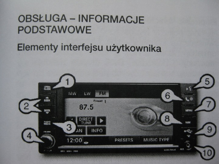 фото №9, Chrysler інструкція керування радіо навігації jeep