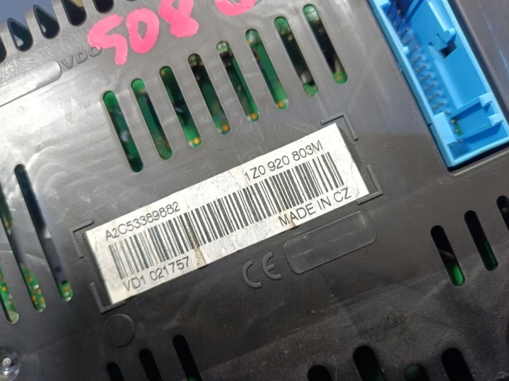 фото №6, Спідометр  прилади skoda octavia ii рестайлінг 2.0 tdi 1z0920803m європа