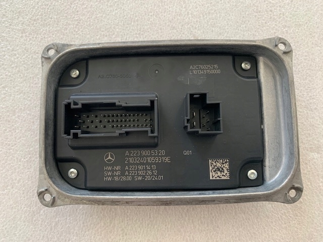 фото №1, Mercedes c w206 s w223 преобразователь модуль led 0rg