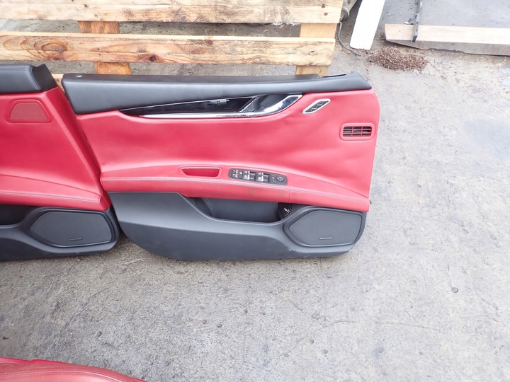 фото №6, Обивка kpl. сиденья обшивки maserati quattroporte 2015