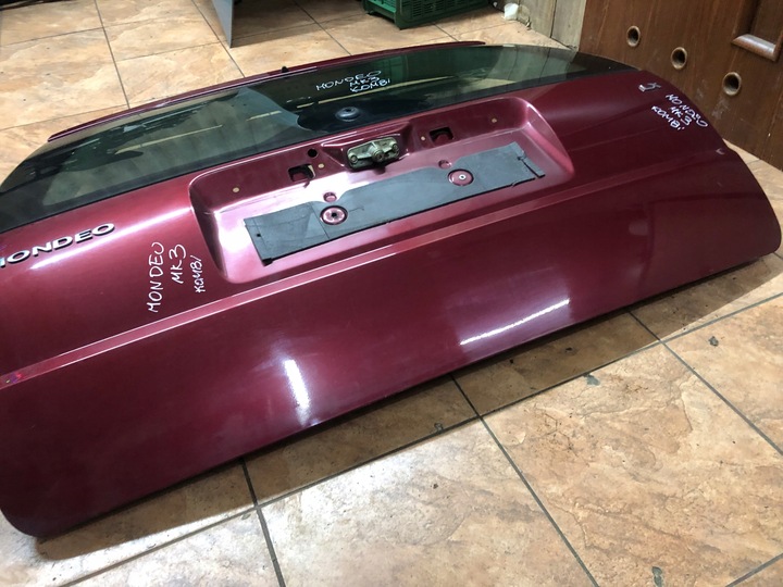 фото №3, Кришка голий з скло mondeo mk3 універсал